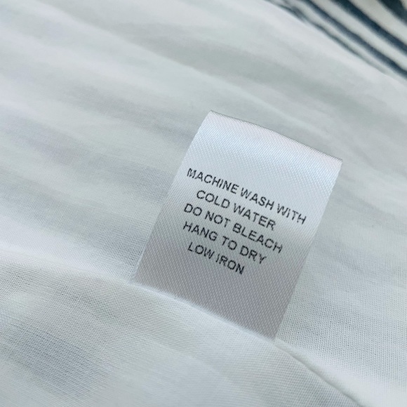 Olivaceous Striped Linen Blazer Size L - Picture 5 of 5